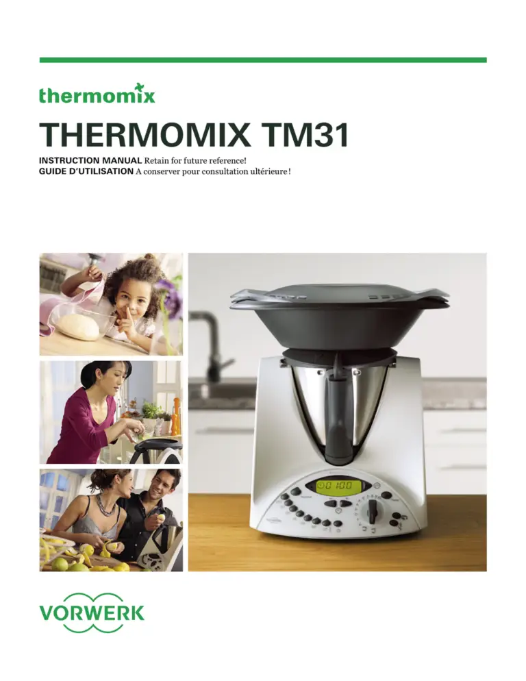 User manual Thermomix TM31
