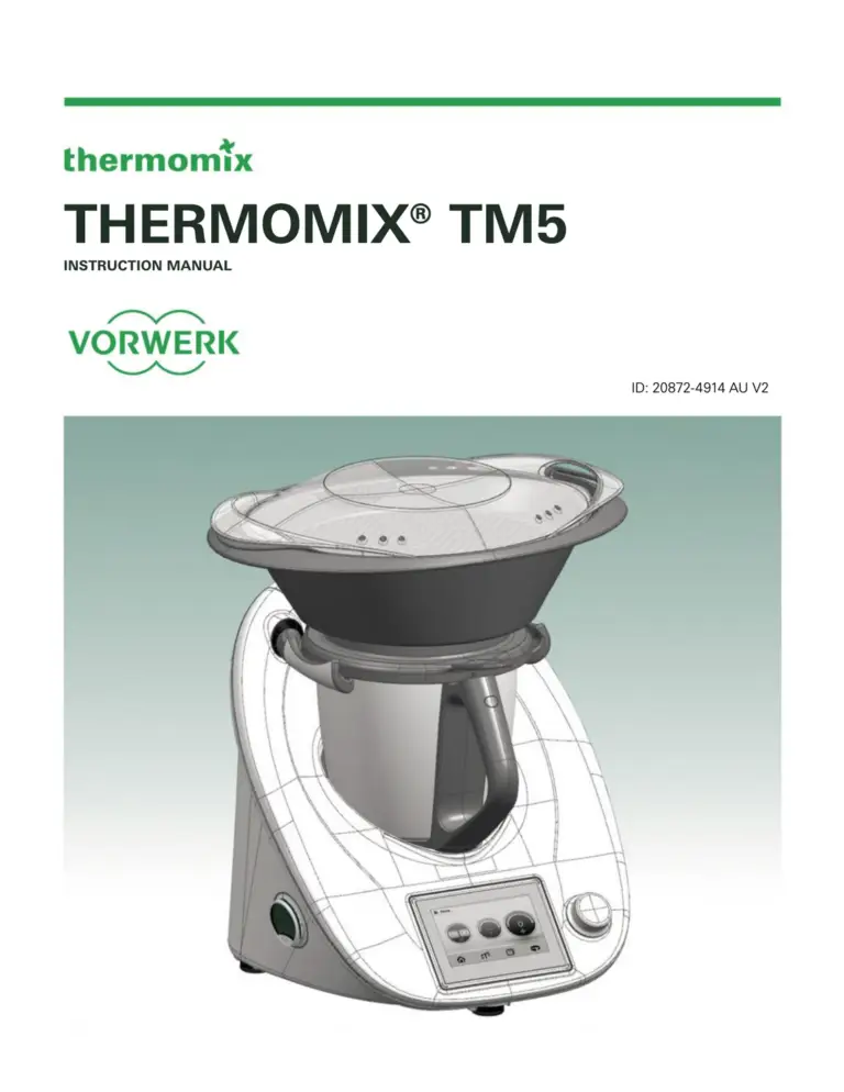User manual Thermomix TM5