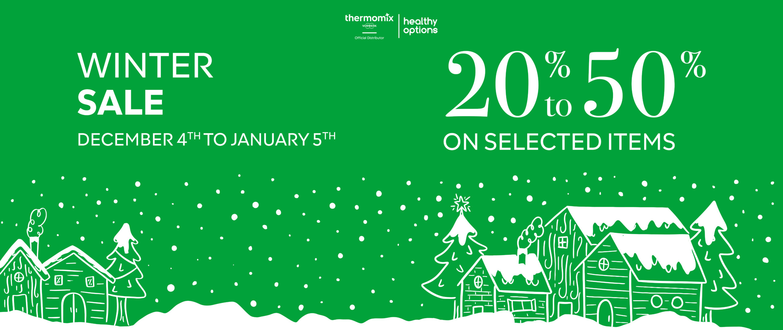 Thermomix Winter promotion up to 50% discount