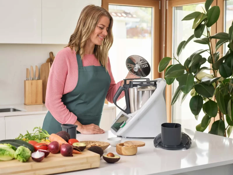 Cooking vegetables with Thermomix Cutter